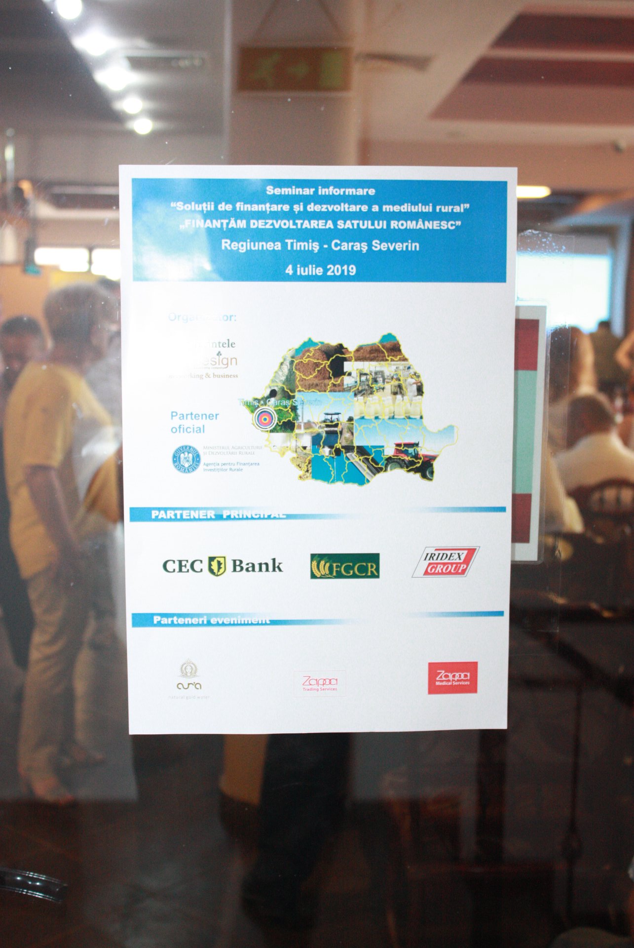 A TREIA EDITIE A SEMINARULUI DE INFORMARE „SOLUȚII DE FINANȚARE ȘI DEZVOLTARE A MEDIULUI RURAL 2019”